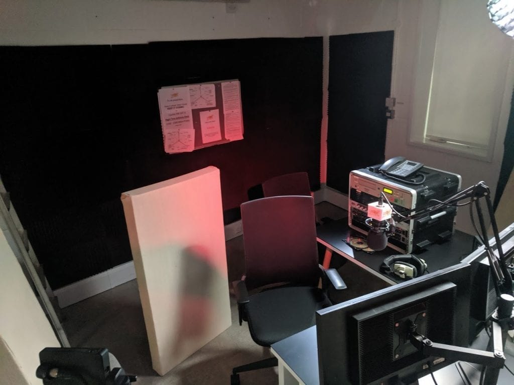 Shot of Dead Air Set